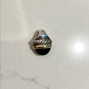 David Yurman Onyx Acorn Pendant